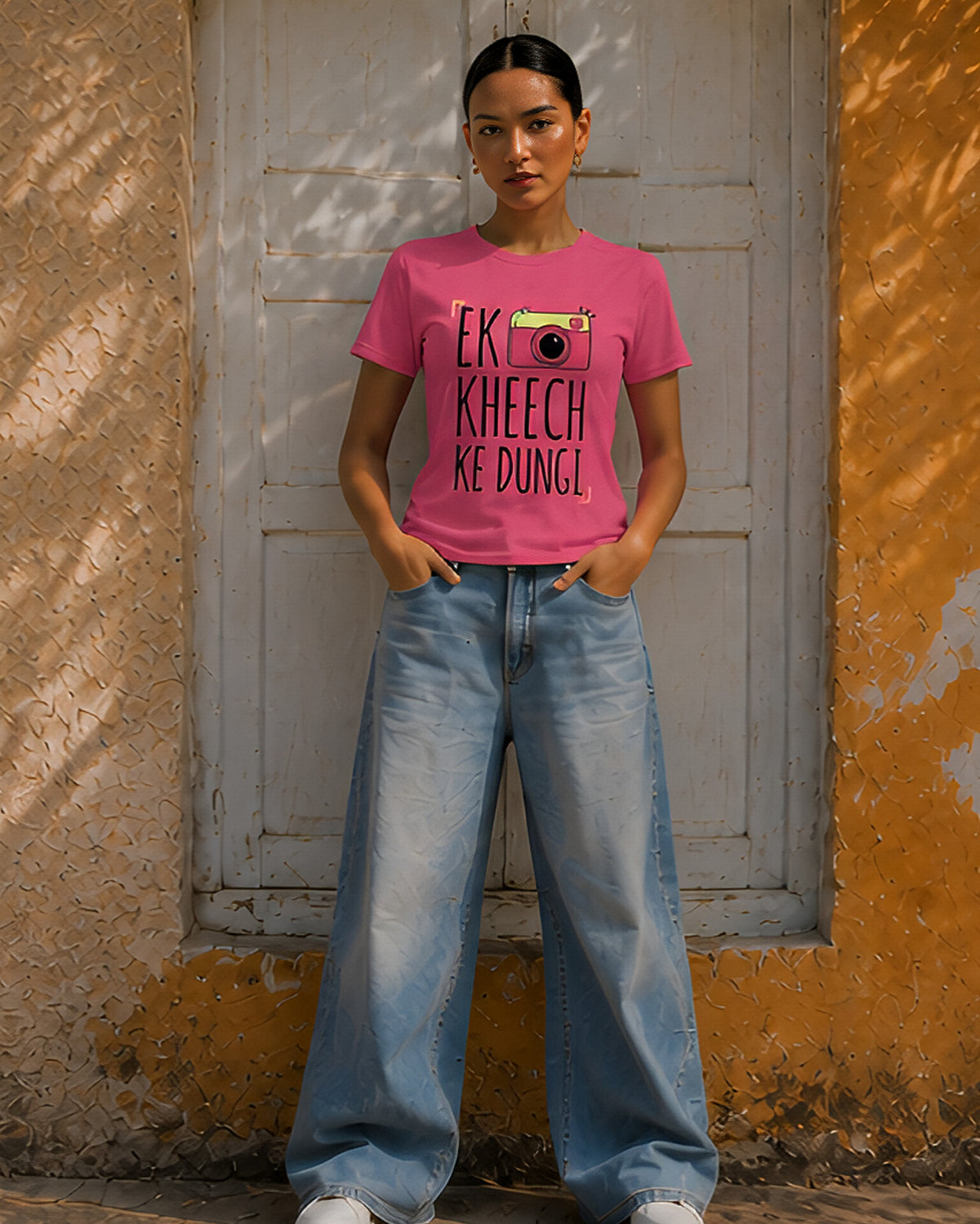 Ek Kheech Ke Dungi Graphic T-Shirt