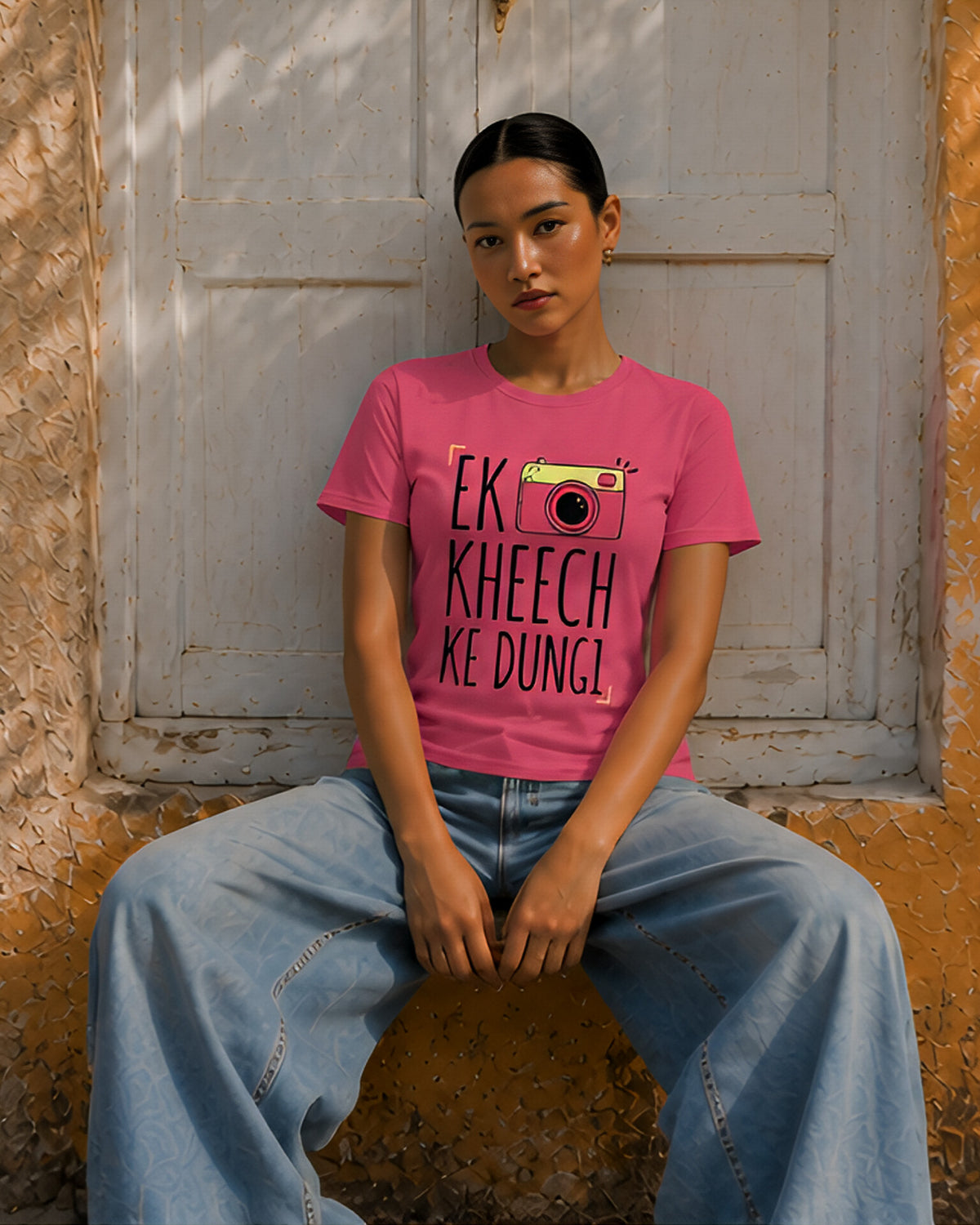 Ek Kheech Ke Dungi Graphic T-Shirt