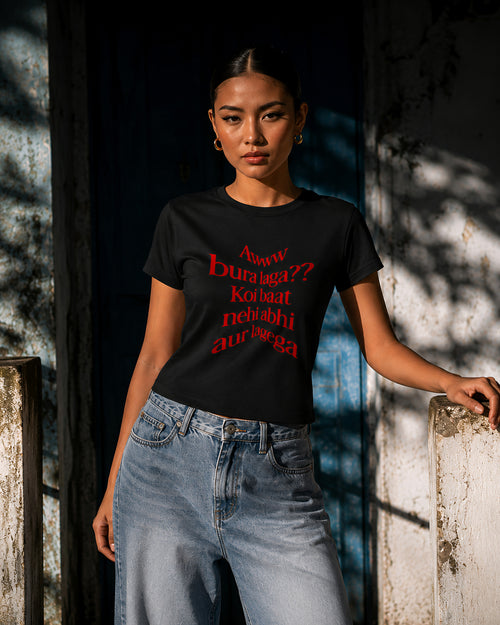 Awww Bura Laga Graphic T-Shirt