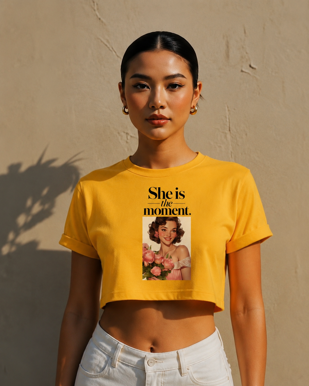 Sunshine Muse Crop Top