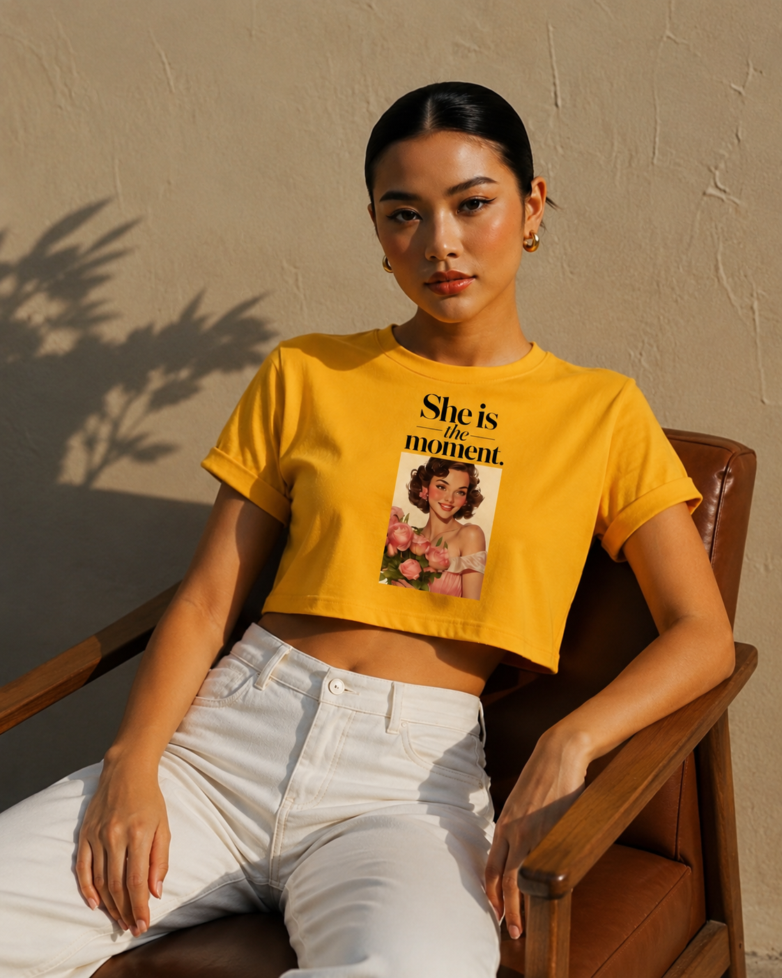 Sunshine Muse Crop Top