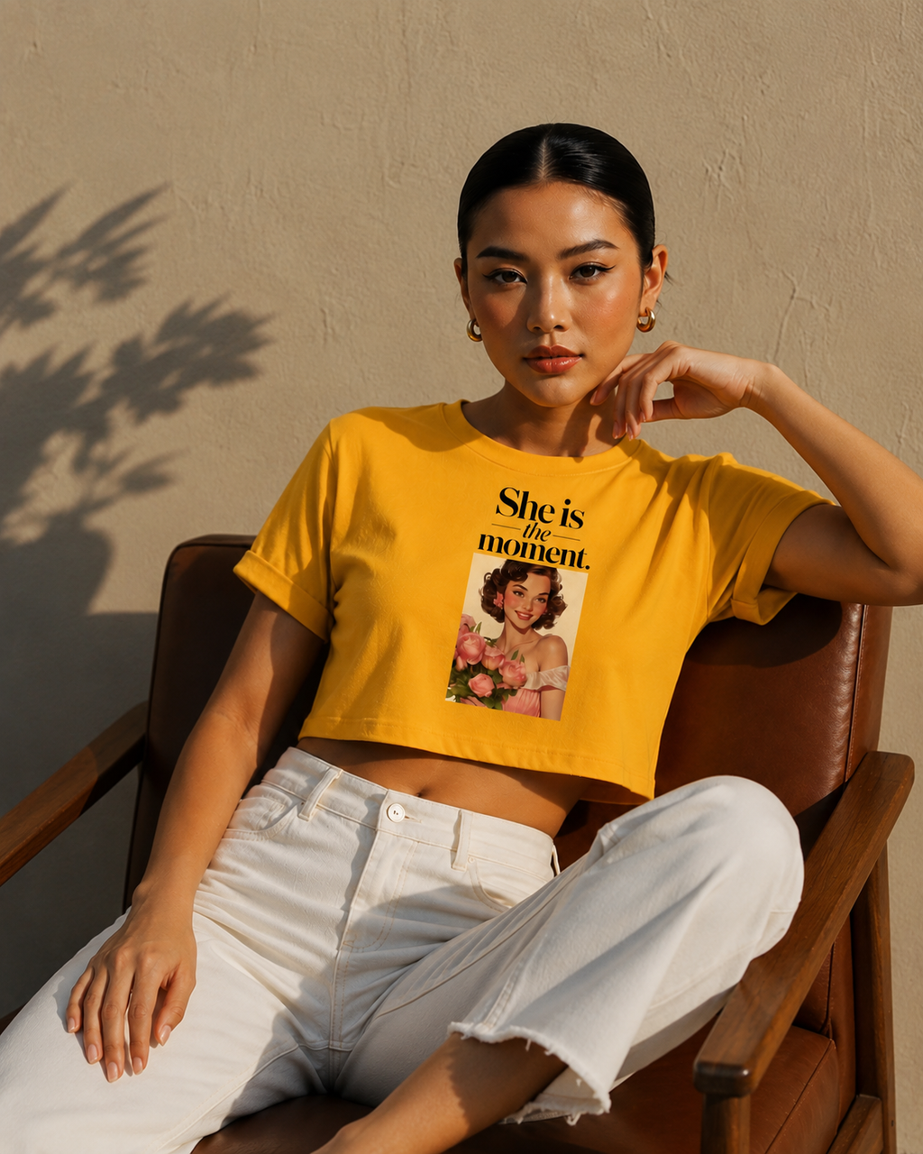 Sunshine Muse Crop Top
