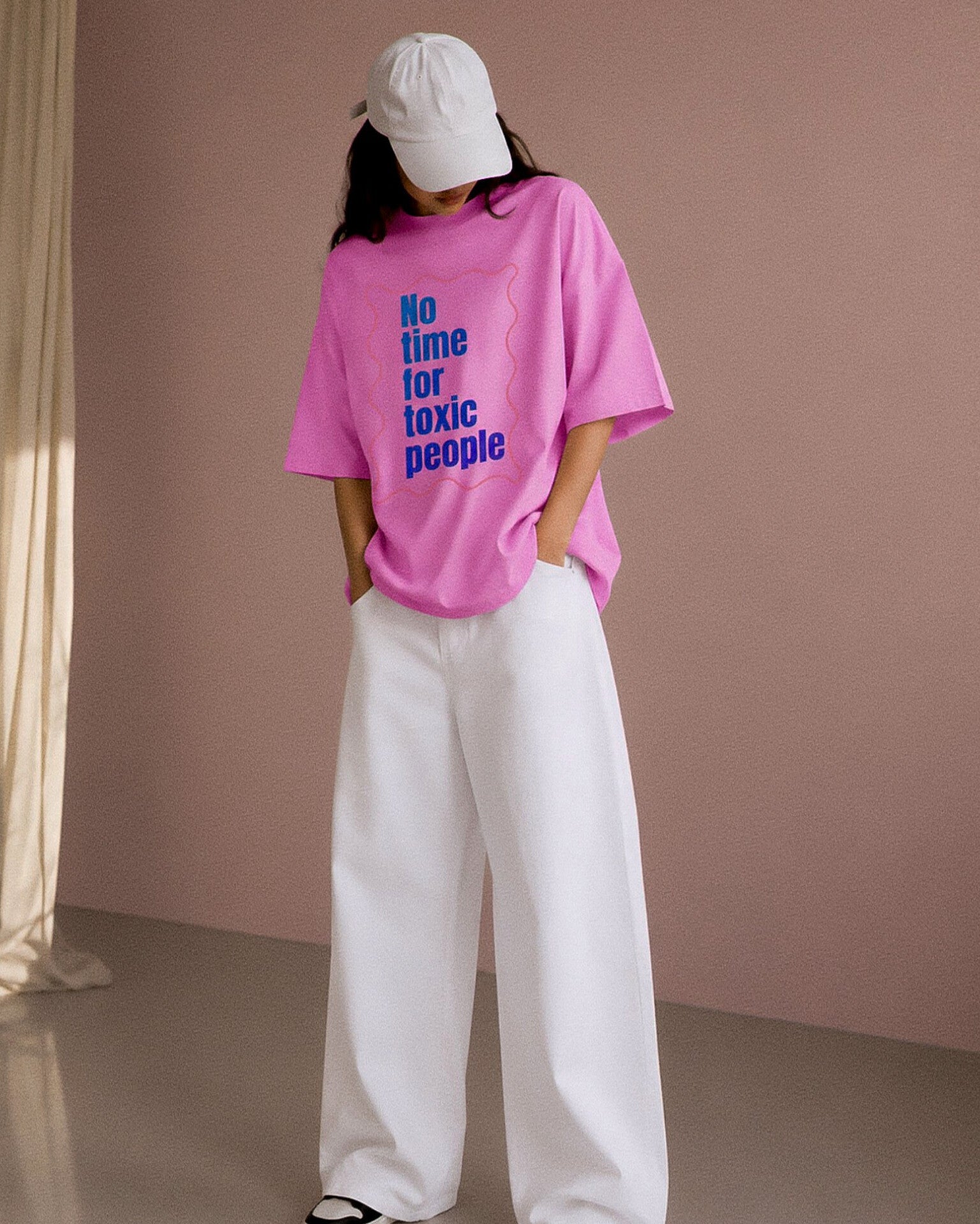 No Time for Toxic People Statement Tee.
