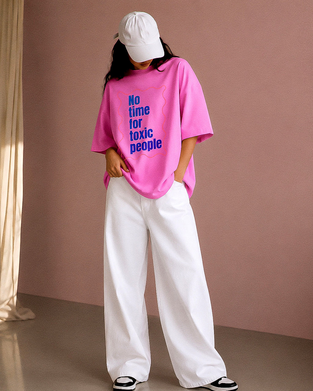 No Time for Toxic People Statement Tee.